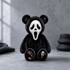 Black Bear Ghost Face Plush - Halloween