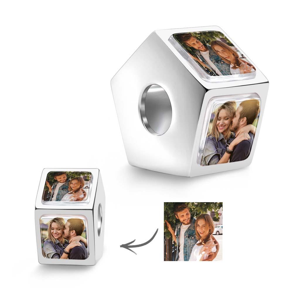 Custom 5-Photo Charm Bead